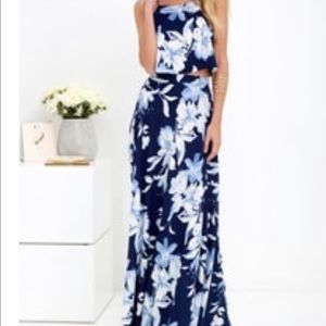 Lulus two piece dress